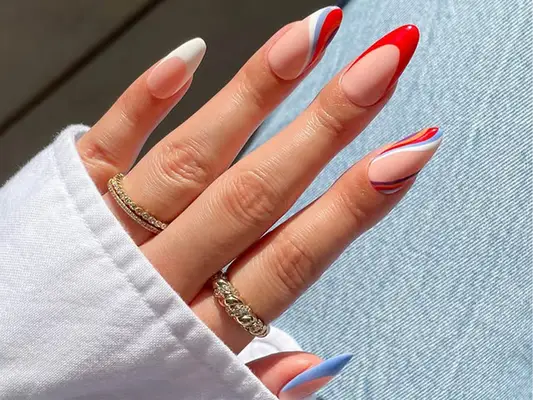 37 fjerde juli negleideer, der faktisk er chic