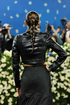 The back of Miley Cyrus