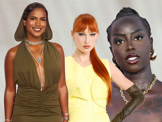 Collage image of Monet McMichael, Meredith Duxbury, and Golloria 