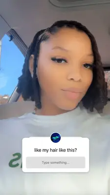 Chloe Bailey with a bob. 