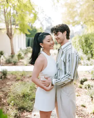 Lana Condor Preparing for Wedding and Wearing Wedding Dress