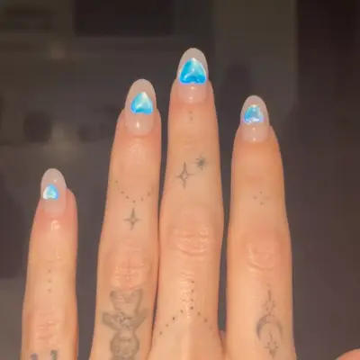 Close up shot of Megan fox