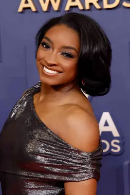Simone Biles at the CMA Awards. 