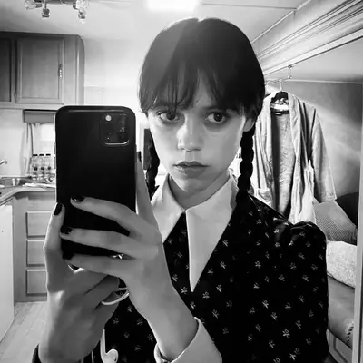 Jenna Ortega as Wednesday Adams