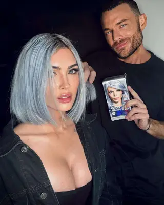 Dimitris Giannetos and Megan Fox