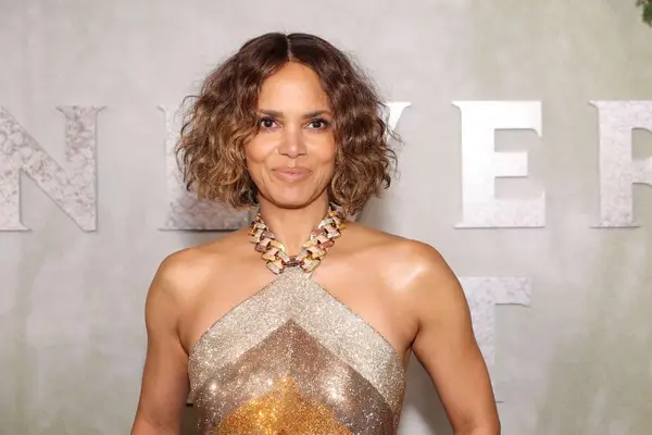 Halle Berry at the premiere of her movie 