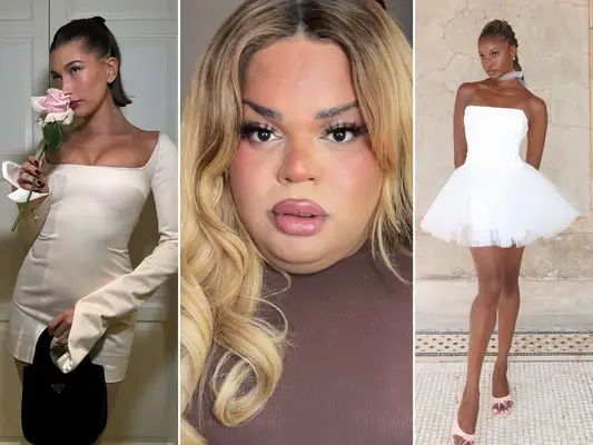 Hailey Bieber, Camri Hewie, and Joolie Annie Marie