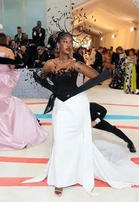 Tems at the 2023 Met Gala