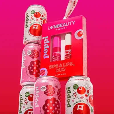 InnBeauty Project x Poppi Sips and Lips Duo
