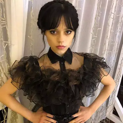 Jenna Ortega as Wednesday Addams 