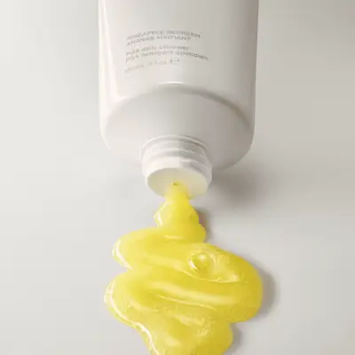 Close up of the Rhode Pineapple Refresh Cleanser