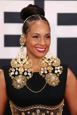 Alicia Keys at the 2025 Grammy Awards
