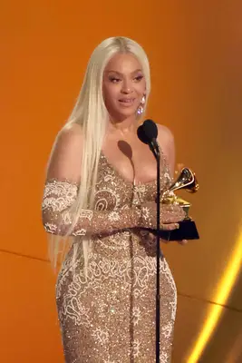 Beyonce at the 2025 Grammy Awards