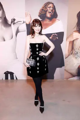 Zooey Deschanel attends ELLE
