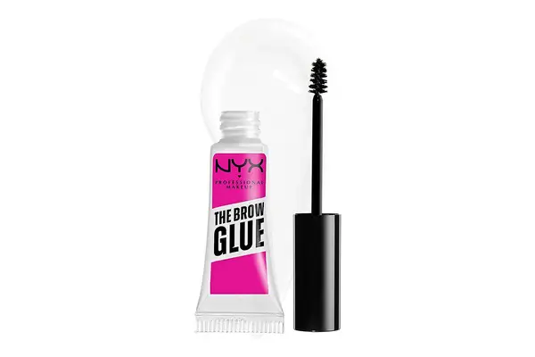 NYX PROFESSIONAL MAKEUP The Brow Glue, Extreme Hold Eyebrow Gel - Clear