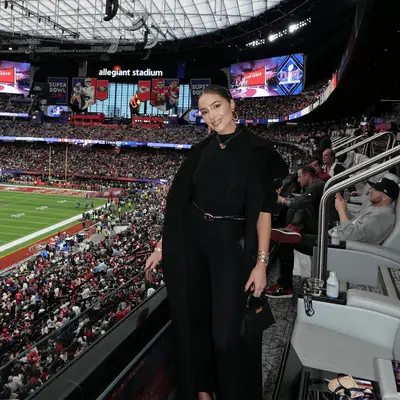 Olivia Culpo at the 2024 Superbowl