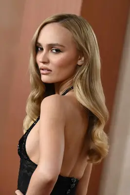 Lily-Rose Depp at the 2025 Oscars