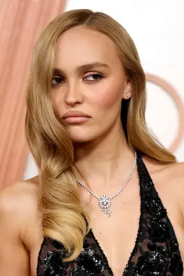 Lily-Rose Depp at the 2025 Oscars