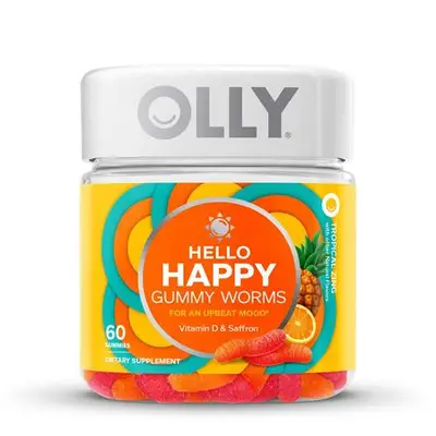 Olly Hello Happy Gummy Worms