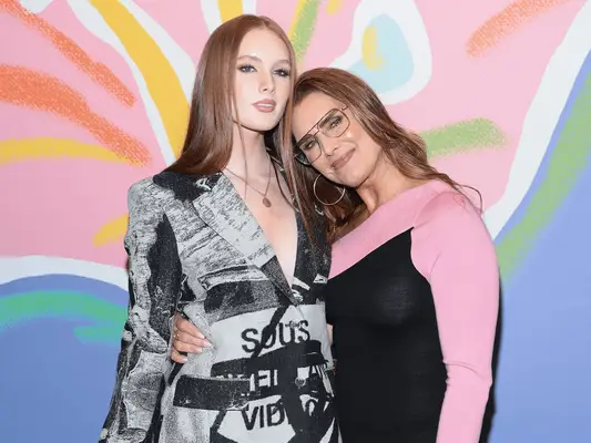 Brooke Shields and Henchy Grier 