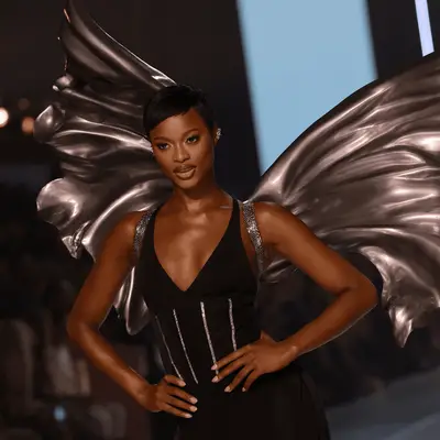 Mayowa Nichlolas walking the Victoria