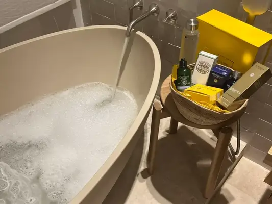 loccitane bubble bath 