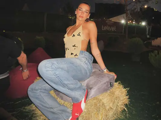 Dua Lipa Em Rata Puma Speedcats tout