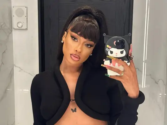 Megan deg hingst bare prøvde vinterens dristigste hårfarge trend