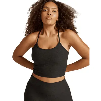 Spacedye Slim Racerback Cropped Tank