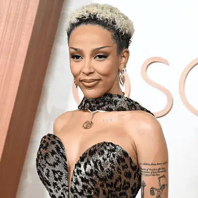 Doja Cat at the 97th Oscars held at the Dolby Theatre on March 2, 2025 in Hollywood, California. (Photo by Gilbert Flores/Penske Media via Getty Images)
