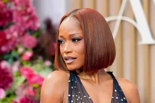 Keke Palmer shows off her bob at the BET Awards.