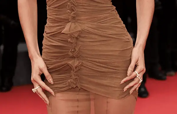 A close-up photo of Bella Hadid