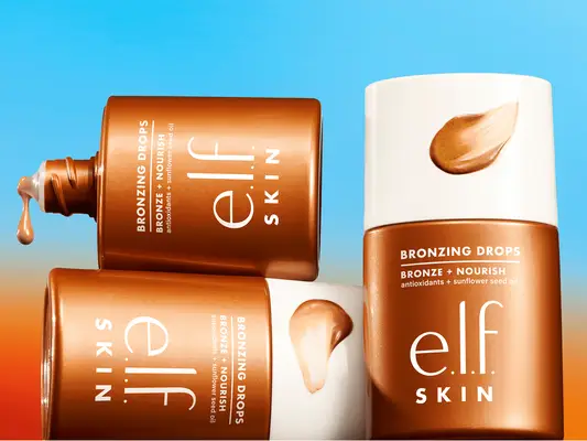 elfe. Les nouvelles gouttes de bronzage de la peau vous donnent cette lueur «de retour des vacances»