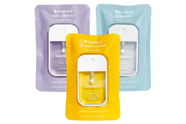 Amazon Touchland Power Mist Hydrating Hand Sanitizer Spray BLOSSOM 3-PACK