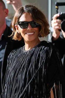 Halle Berry shows off her wavy bob while at Cannes Film Festival.