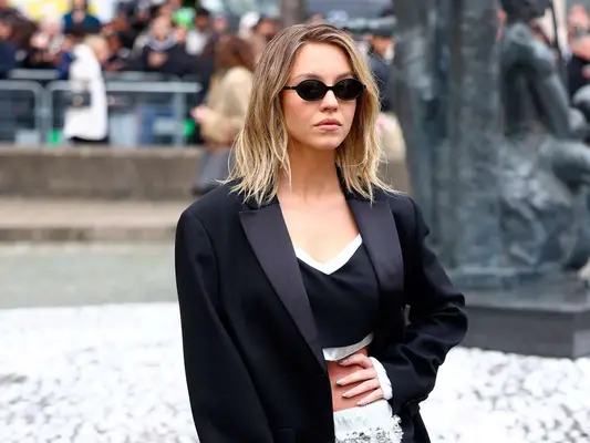 Sydney Sweeney at Miu Miu