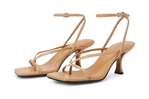 lace up heeled sandals 