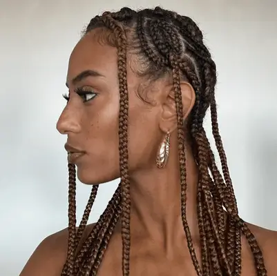 Goddess braids
