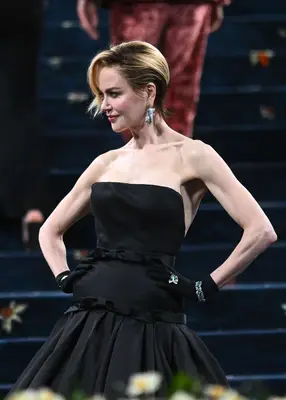 Nicole Kidman with a short haircut at the 2025 Met Gala