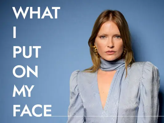 Camille Razat na recente adição 'relaxante' à sua rotina de cuidados com a pele simplificada