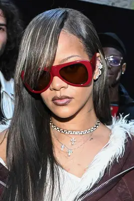 Rihanna at Paris Fashion Week