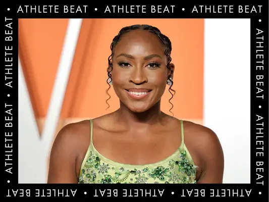 Coco Gauff em Manis do dia da partida e seu hidratante de farmácia obrigatória