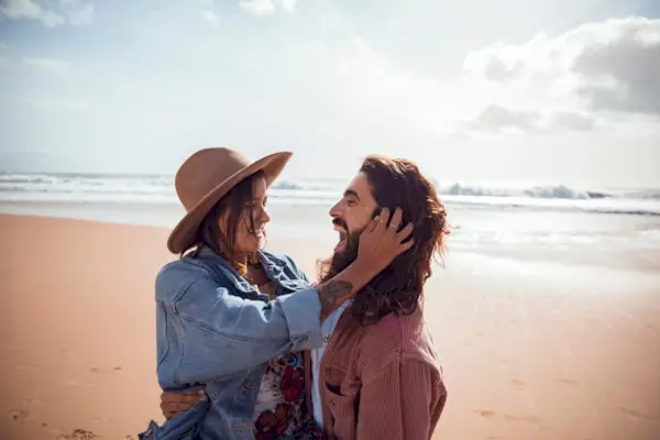 Friends at the beach