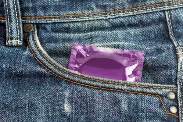 violet condom