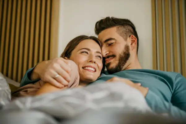 I love waking up with you