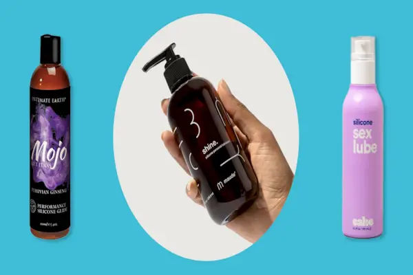 Close Up Of Women with Lube 