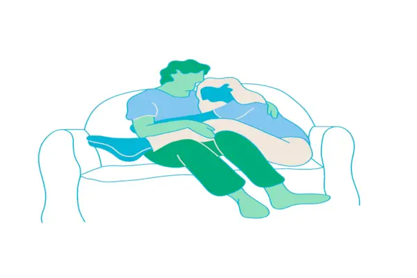 pozycja przytulania haczyka na ryby