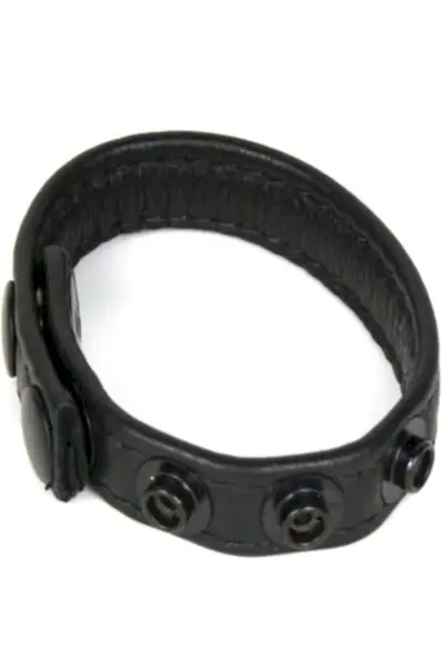 Snap Cock Ring i skinn