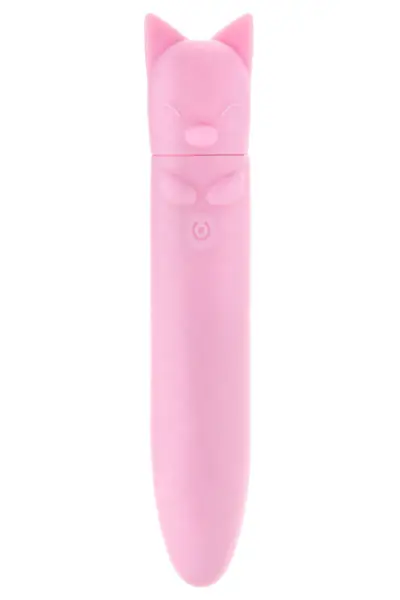 Vibrador bala recarregável de 8 funções Pussy Power de 4 polegadas - Sexologia