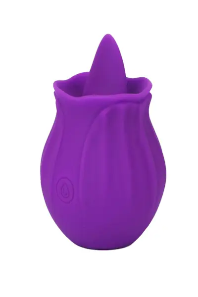 Vibrador de língua recarregável Full Bloom de 3 polegadas